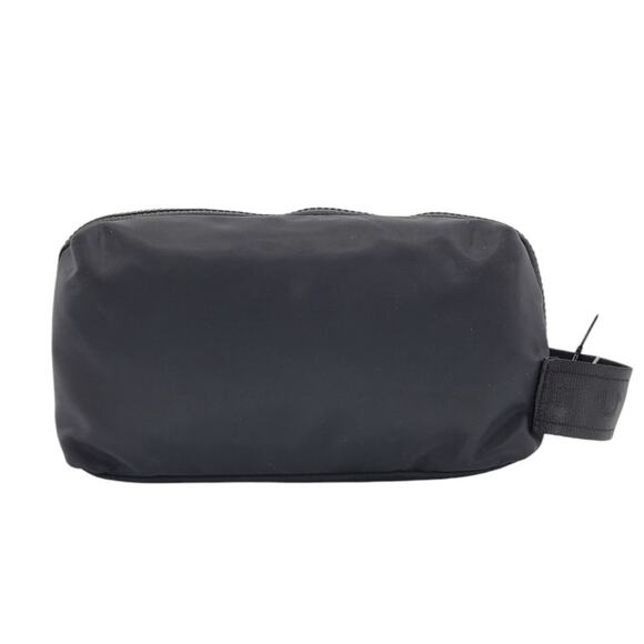 True Religion Toiletry Bag Men's Black Whistler Puffer Dopp Kit World Tour Logo - Picture 2 of 9